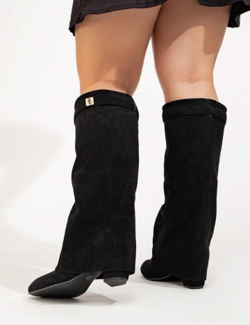Cizme cu toc Shein, negru