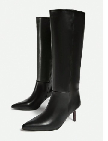 Cizme cu toc Shein, negru