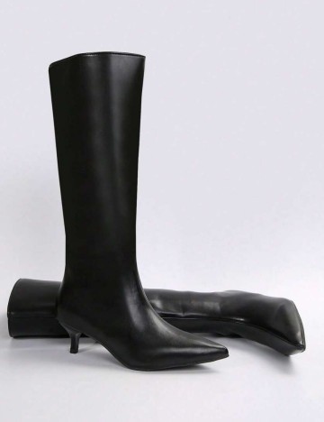 Cizme cu toc Shein, negru