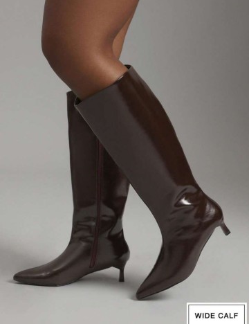 Cizme cu toc Shein, maro