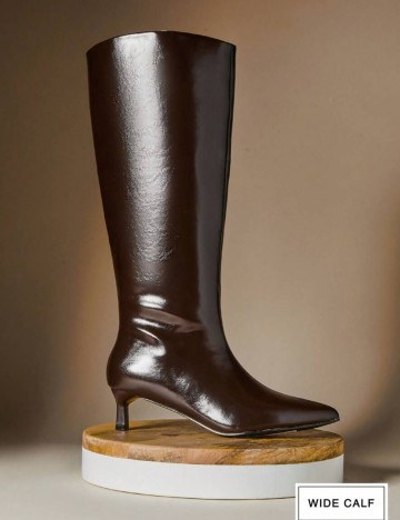 Cizme cu toc Shein, maro