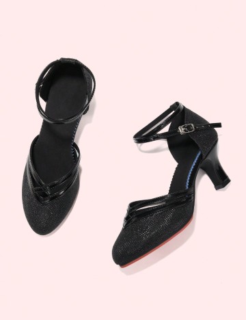 Pantofi cu toc Shein, negru