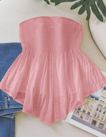 Top Shein Curve+, roz