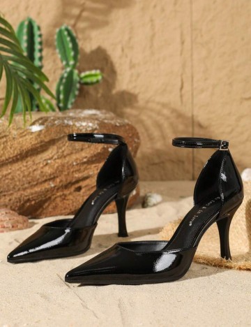 Pantofi cu toc Shein, negru