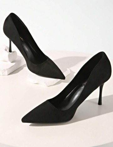 Pantofi cu toc Shein, negru