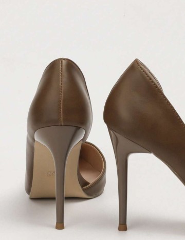 Pantofi cu toc Shein, maro