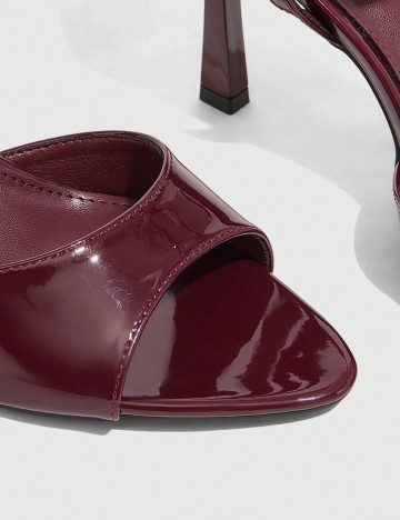 Sandale Cu Toc Shein, mov