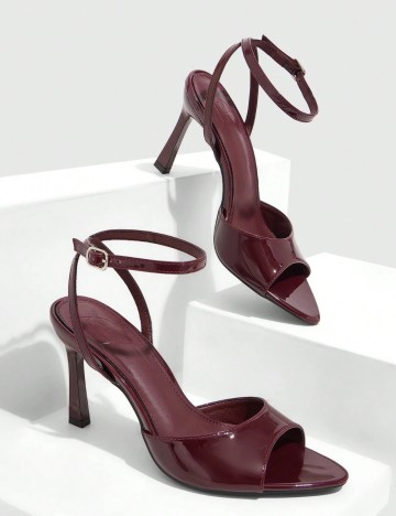 Sandale Cu Toc Shein, mov