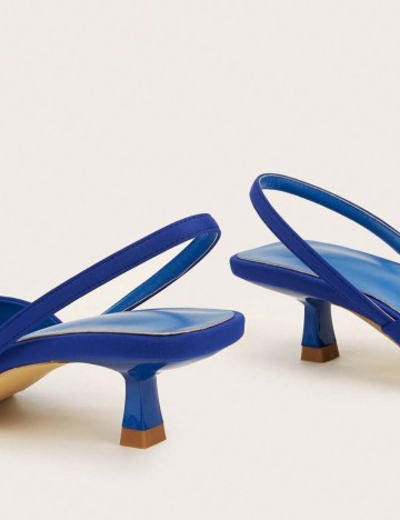 Pantofi cu toc Shein, albastru