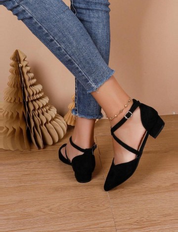 Pantofi Shein, negru