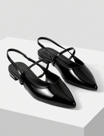 Saboți Shein MOTF, negru