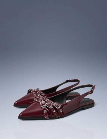 Saboți Shein, vișiniu