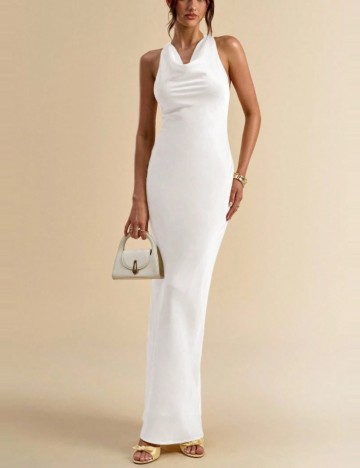 Rochie maxi Shein, alb
