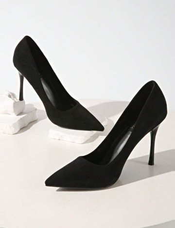Pantofi cu toc Shein, negru