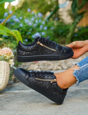 Pantofi Sport Shein, negru