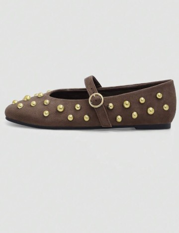 Pantofi Shein, maro