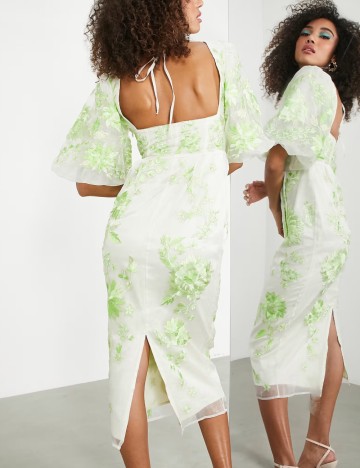 Rochie maxi ASOS, mix culori