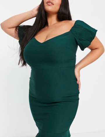 Rochie mini Vesper, verde
