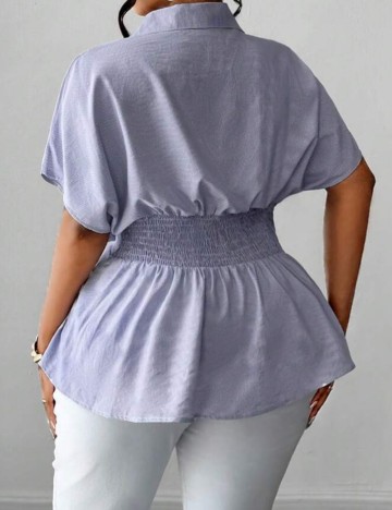 Cămașă Shein Curve+, mix culori