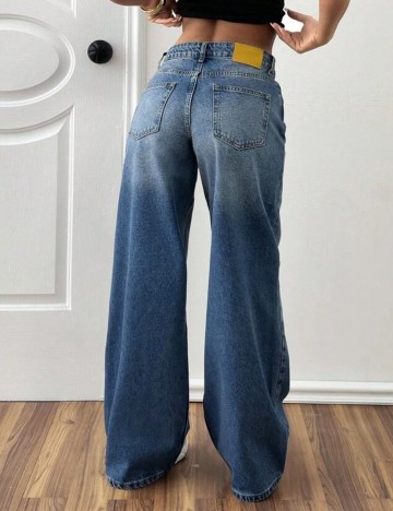 Jeans Shein, albastru