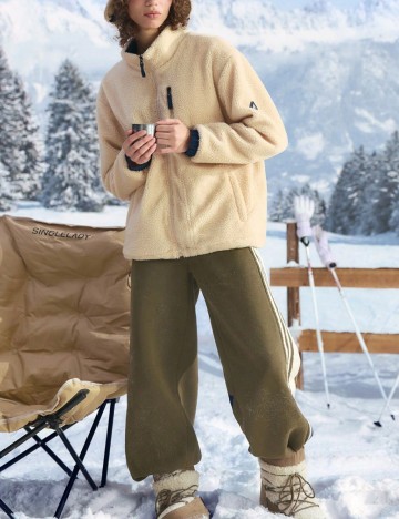 Jachetă Shein In My Nature, bej