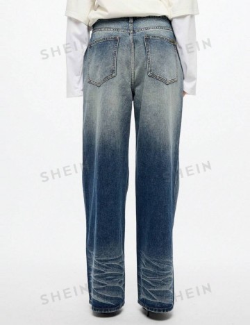 Jeans Shein SUMWON, albastru