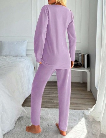 Compleu pijamale Shein, mov