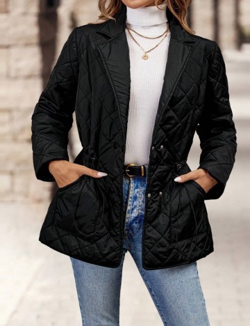 Geacă Shein Emery Rose, negru