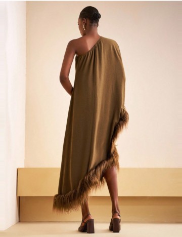 Rochie midi Shein, maro