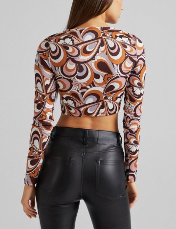 Bluză Bershka, mix culori