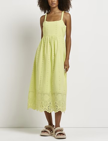 Rochie maxi River Island, verde