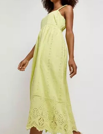Rochie maxi River Island, verde