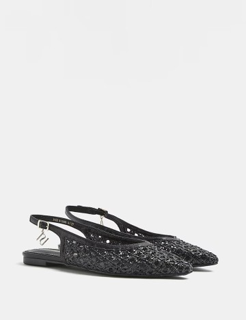 Pantofi River Island, negru
