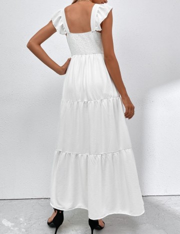 Rochie maxi Shein, alb
