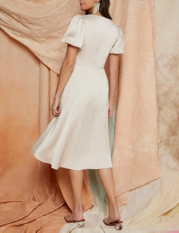 Rochie midi Shein, crem