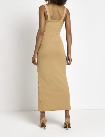 Rochie midi River Island, maro deschis