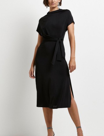 Rochie midi River Island, negru