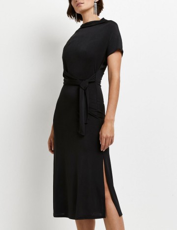 Rochie midi River Island, negru