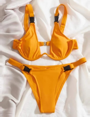 Costum de baie Shein, portocaliu