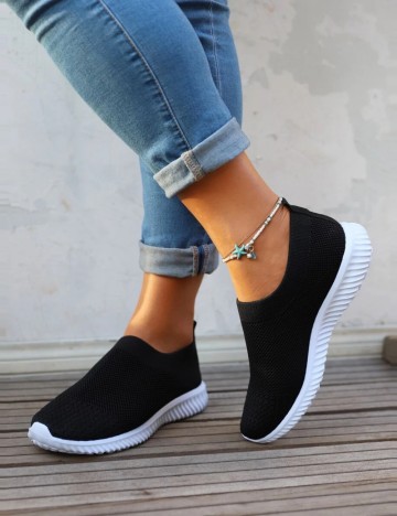 Pantofi Sport Shein, negru