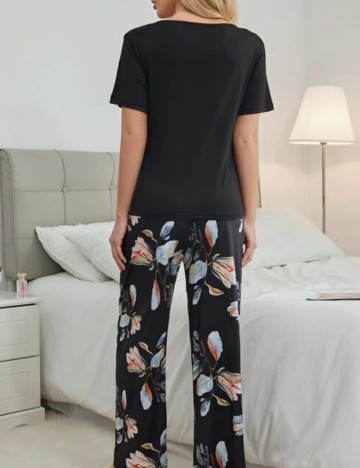 Compleu pijamale Shein, negru