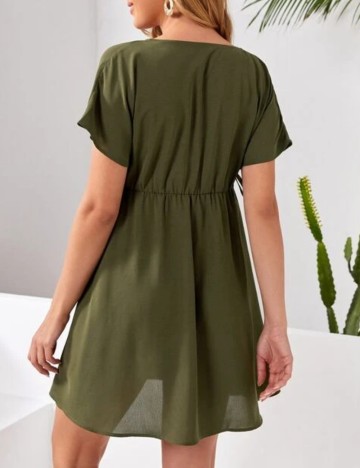 Rochie midi Shein, verde