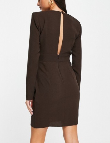 Rochie mini ASOS, maro