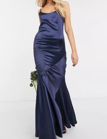 Rochie maxi ASOS, albastru