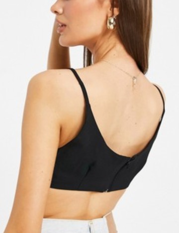 Top ASOS, negru