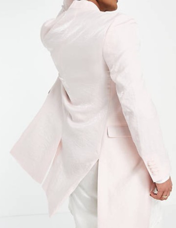 Sacou lung ASOS, roz