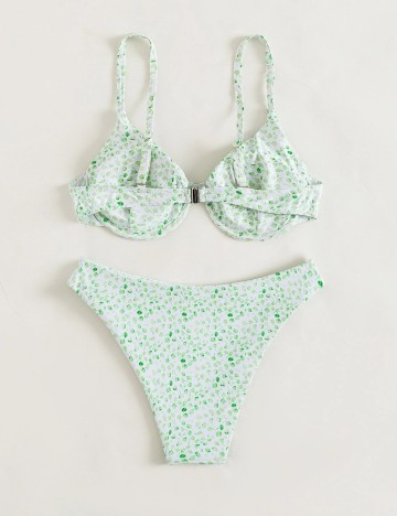 Costum de baie Shein, mix culori