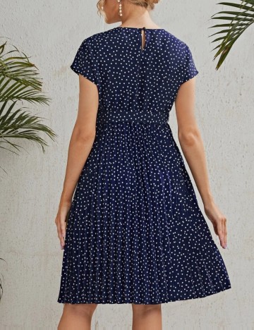 Rochie mini Shein, albastru bluemarin