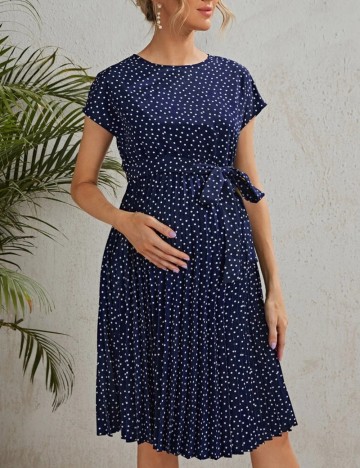 Rochie mini Shein, albastru bluemarin