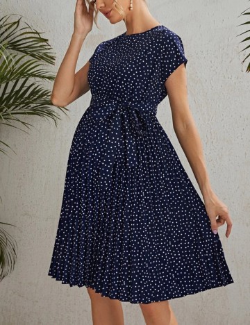 Rochie mini Shein, albastru bluemarin